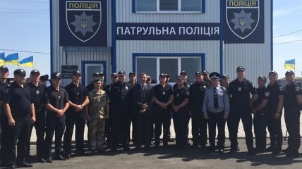 Князев осмотрел отреставрированный пост полиции Крыма