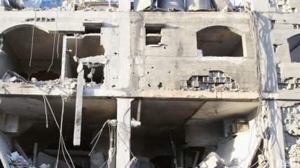 Выпущенная палестинцами ракета  разрушила жилой дом 