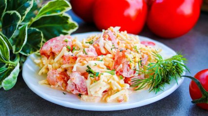 Яркий, сочный, из обычных продуктов