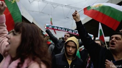 Протестанты в Болгарии блокировали движение транспорта