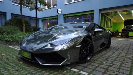 Хромированный Lamborghini Huracan
