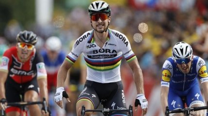 Тур де Франс-2017: Петер Саган выиграл третий этап