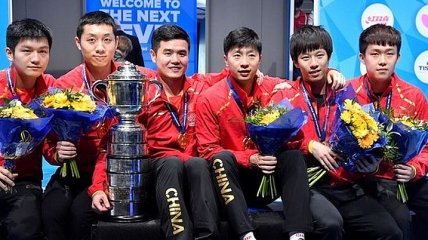 Китайцы снова стали лучшими в мире в настольном теннисе