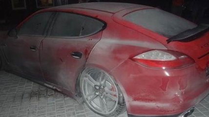 В Одессе ночью взорвался "Porsche"