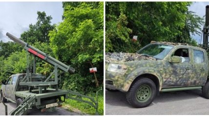 Украинские военные используют "мини-грады"