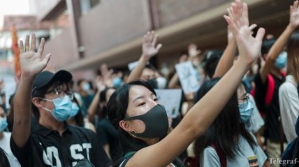 Гонконг вслед за Китаем обвинил иностранные силы во вмешательстве в протесты