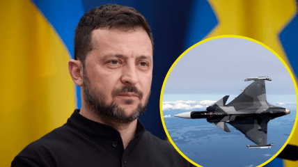 Володимир Зеленський висловився про літаки Gripen із Швеції