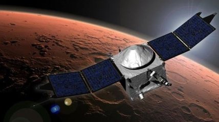 Зонд MAVEN обнаружил в атмосфере Марса таинственное облако