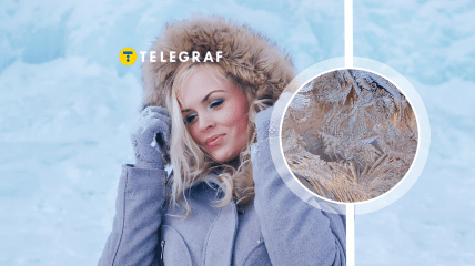 Девушка зимой