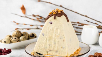 "Царская" творожная паска