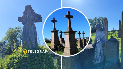 Могилы и склепы на этом польском кладбище поражают своими скульптурами