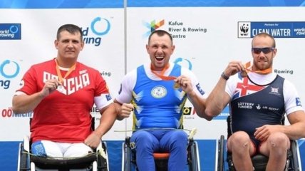 Украинские паралимпийцы стали первыми на этапе Кубка мира по гребле