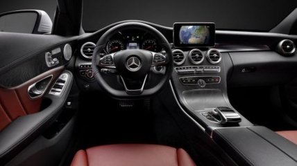 Великолепный дизайн салона 2015 Mercedes-Benz C-Class 