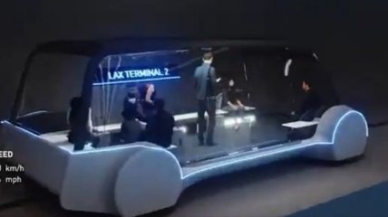 Илон Маск представил концепт электробуса для туннелей 