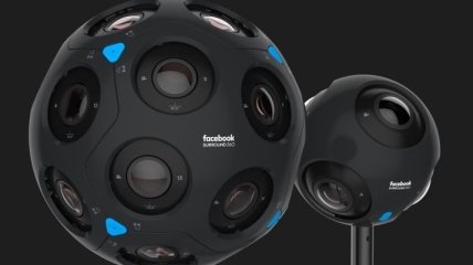 Facebook представила новые устройства для съемки 360-градусных видео