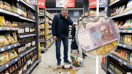 Порча имущества в магазине