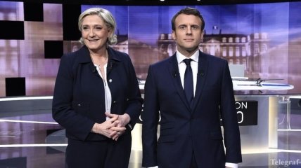 Макрон и Ле Пен провели предвыборные дебаты