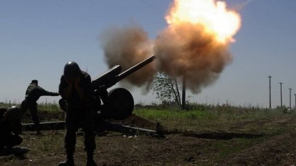 Боевики 5 раз обстреляли силы АТО с запрещенного оружия