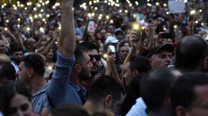 Грузинская оппозиция не намерена прекращать акцию протеста