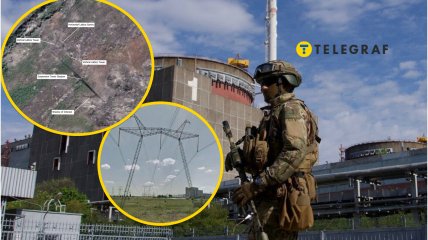 Російські військові патрулюють на ЗАЕС