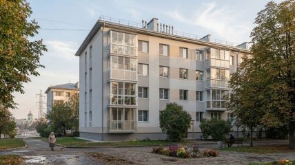 Утепленная "хрущевка"