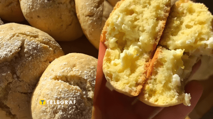 Домашнє лимонне печиво з начинкою