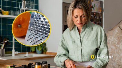 Тертушка, женщина на кухне