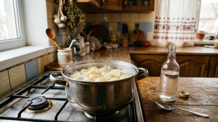 Вареный картофель