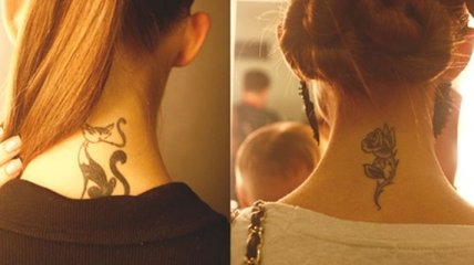 Женские татуировки на шее, которые выглядят очень красиво (Фото)