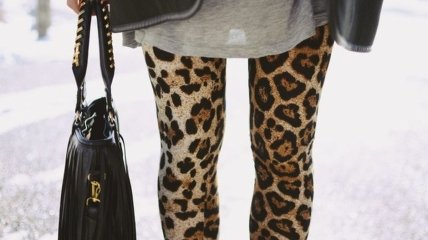 Як правильно носити леопардові лосини — модні правила