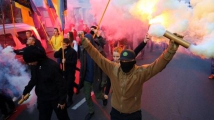 "Марши героев" в Одессе и Харькове прошли без происшествий