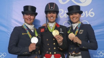 Британка Дюжарден завоевала золото в конном спорте на Олимпиаде в Рио
