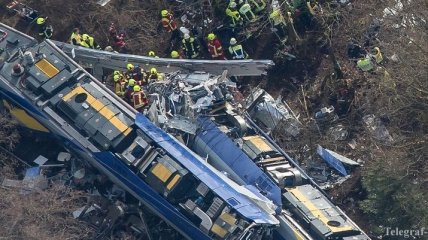 Стала известна причина столкновения двух поездов в Германии