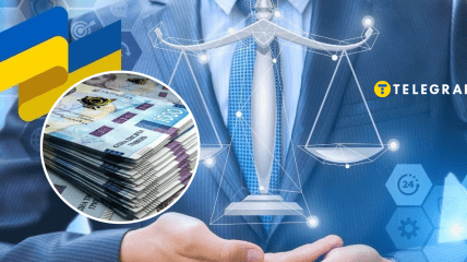 Деньги и человек в костюме