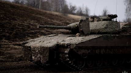 БМП CV-90 в Курській області