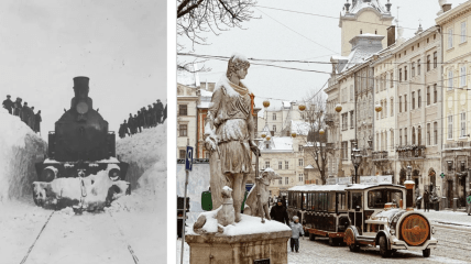 Зимний Львов. Фото Леонид Мартинчик, группа "Старый Львов"/Facebook