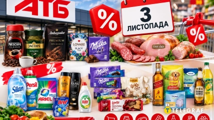Скидки на товары в «АТБ» действуют по 3 ноября включительно