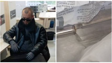 "Нео принял не ту таблетку": в Киеве мужчина с шинковкой для капусты пытался ограбить банк (фото)