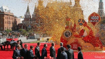 В России сломались часы к ЧМ-2018 (Видео)