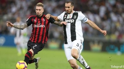 Ювентус победил Милан в матче за Суперкубок Италии