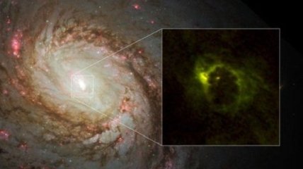 Астрономы обнаружили огромный космический "пончик" размером в 40 световых лет