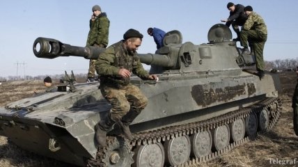 Штаб АТО: Боевики стягивают на огневые позиции артиллерию