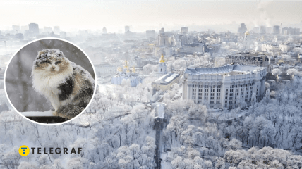 Зима в Києві