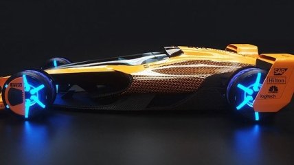 McLaren представила, как будет выглядеть чемпионат Formula 1 в 2050 году (Фото)