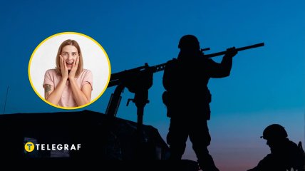 Девушка, военные