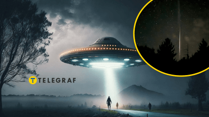 Таинственный фиолетовый луч пронзил небо над Украиной: что это было на самом деле (фото)