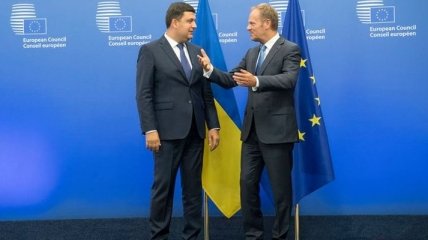 Гройсман - Туску: Украина выполнила все условия для "безвиза"