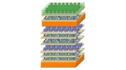 Создан компьютерный чип с "многоэтажной" архитектурой