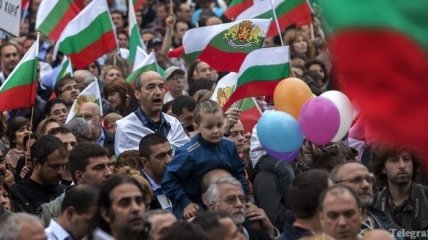 В Софии проходят митинги в поддержку и против правительства Болгарии