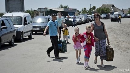 В Украине еженедельно регистрируют 15-20 тыс временных переселенцев
